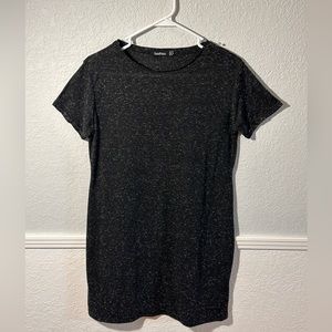 Boohoo short sleeve crew neck t-shirt dress